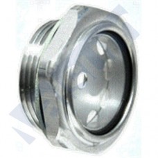 VISOR DE NIVEL DE ALUMINIO, ROSCADO